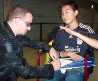 Bono signs play list.jpg